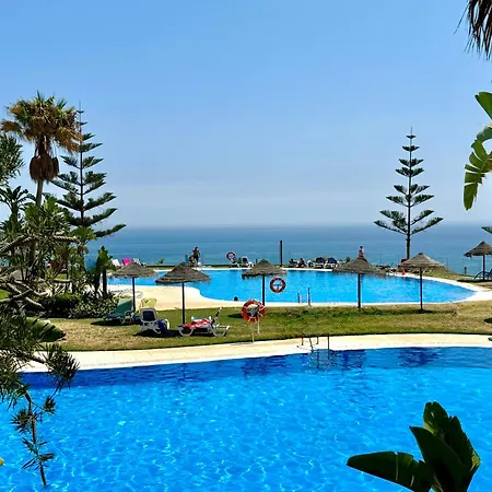 Lejlighed Con Vistas Al Mar Y Piscina En Benalmádena